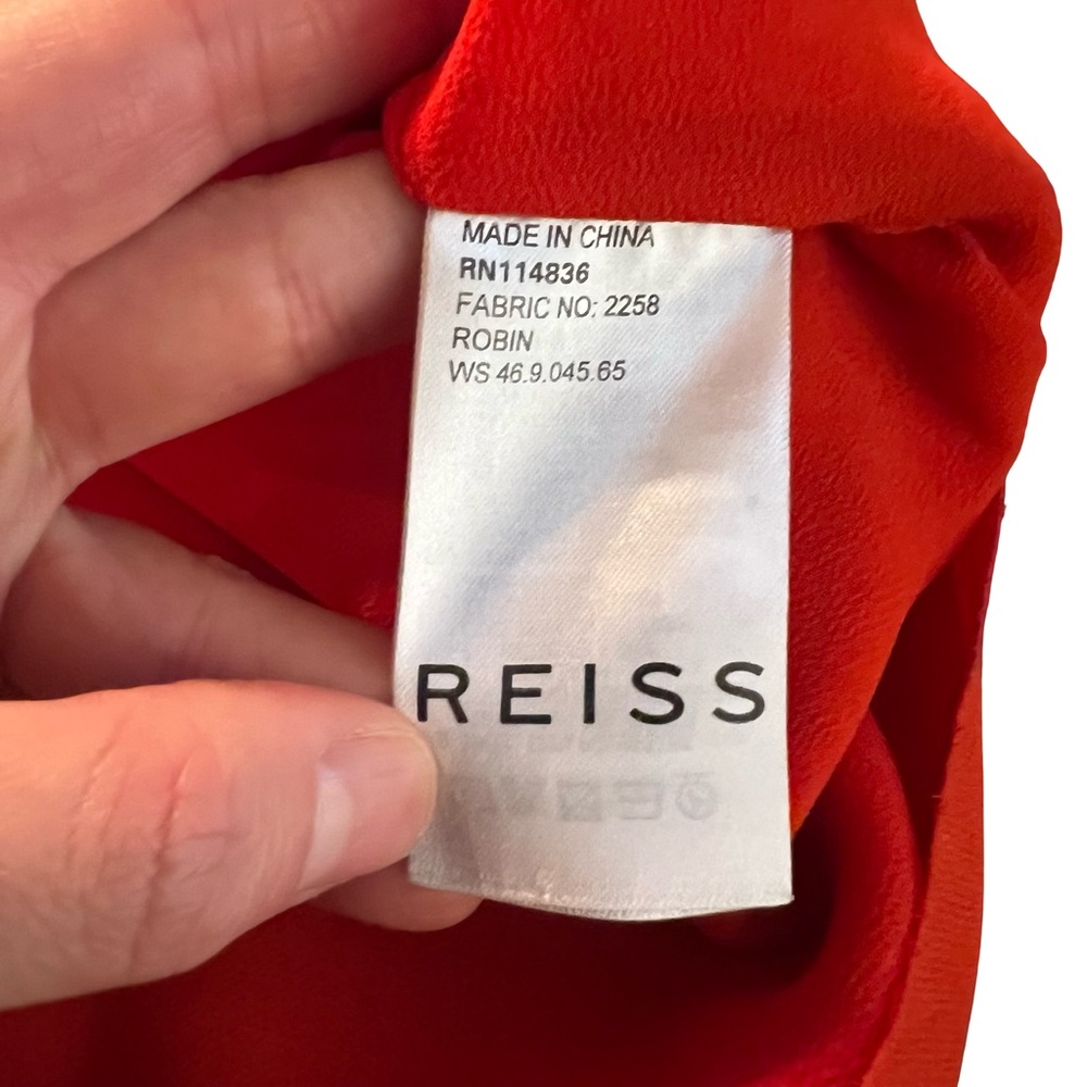 Reiss red robin tank top. Size 6 - Picture 4 of 8